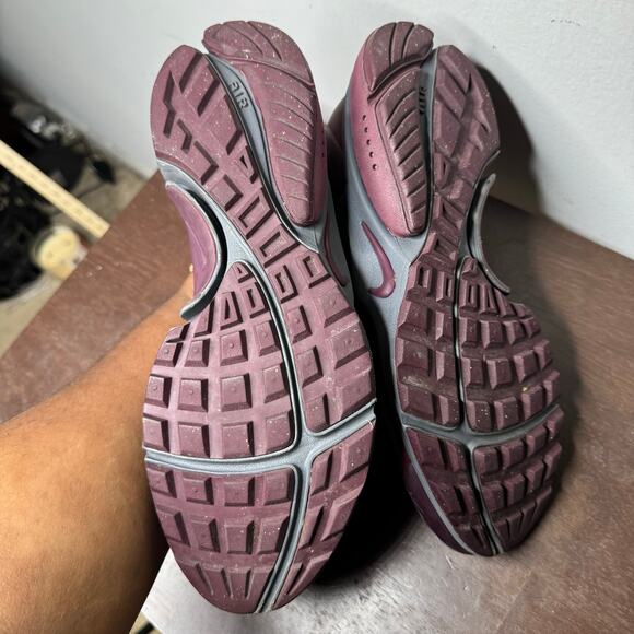 Nike Air Presto Mid‎ Utility Sneakers Burgundy Gray Men’s Size 8.5 main image 10